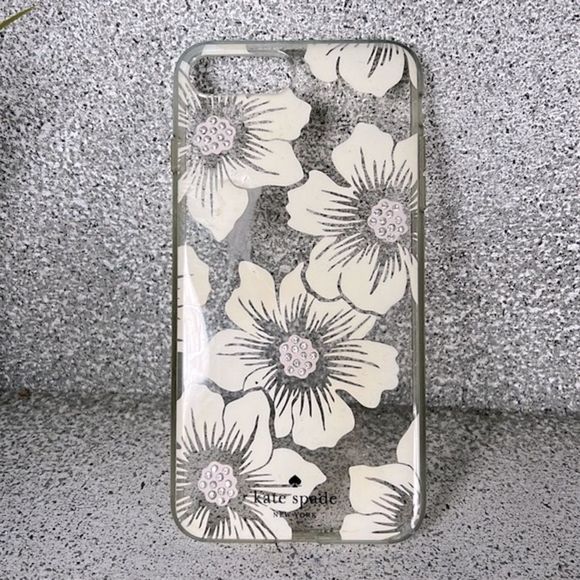 Kate Spade Hardshell iPhone 7 8 Phone Case Floral - Picture 1 of 4